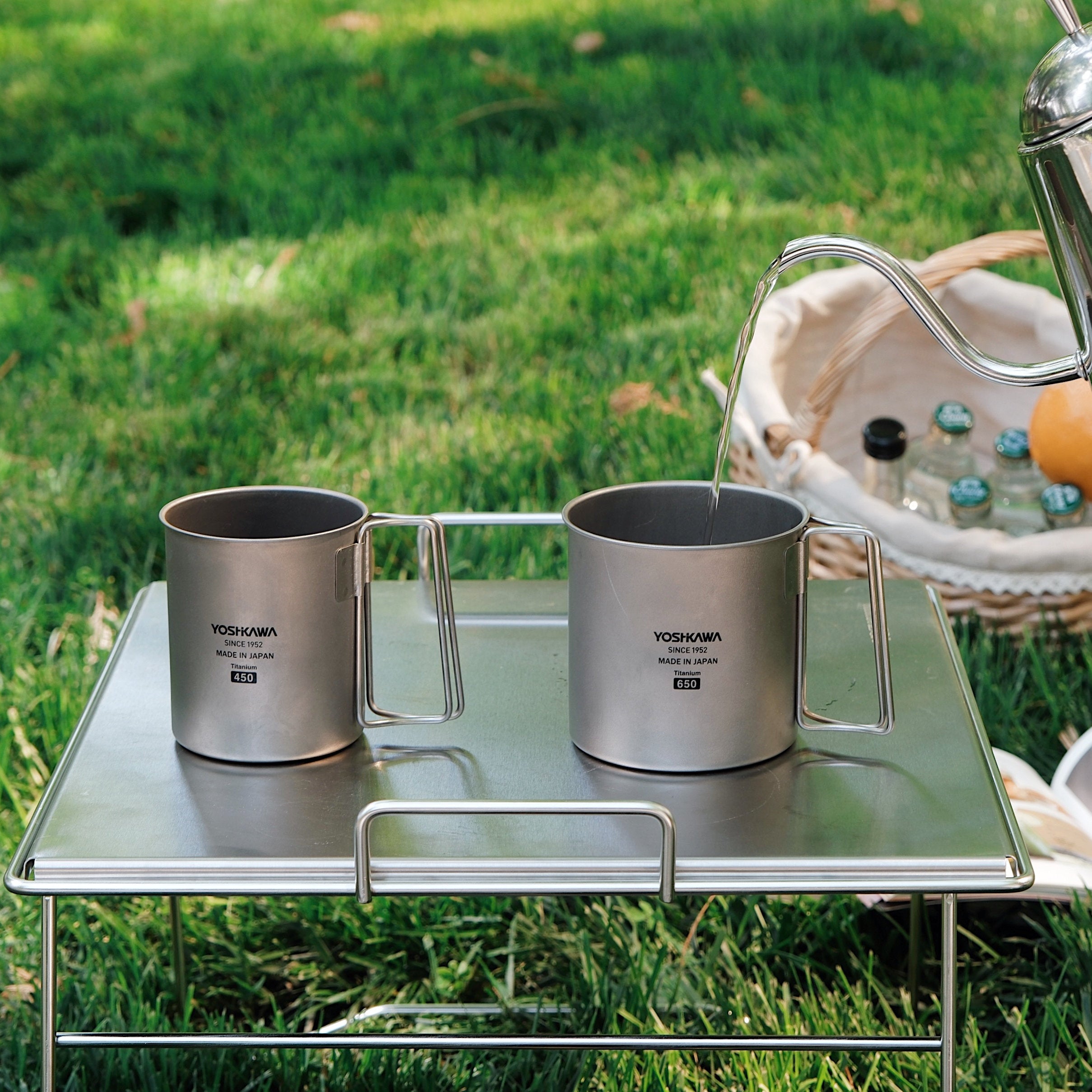 Yoshikawa Titanium Mug – 650ml