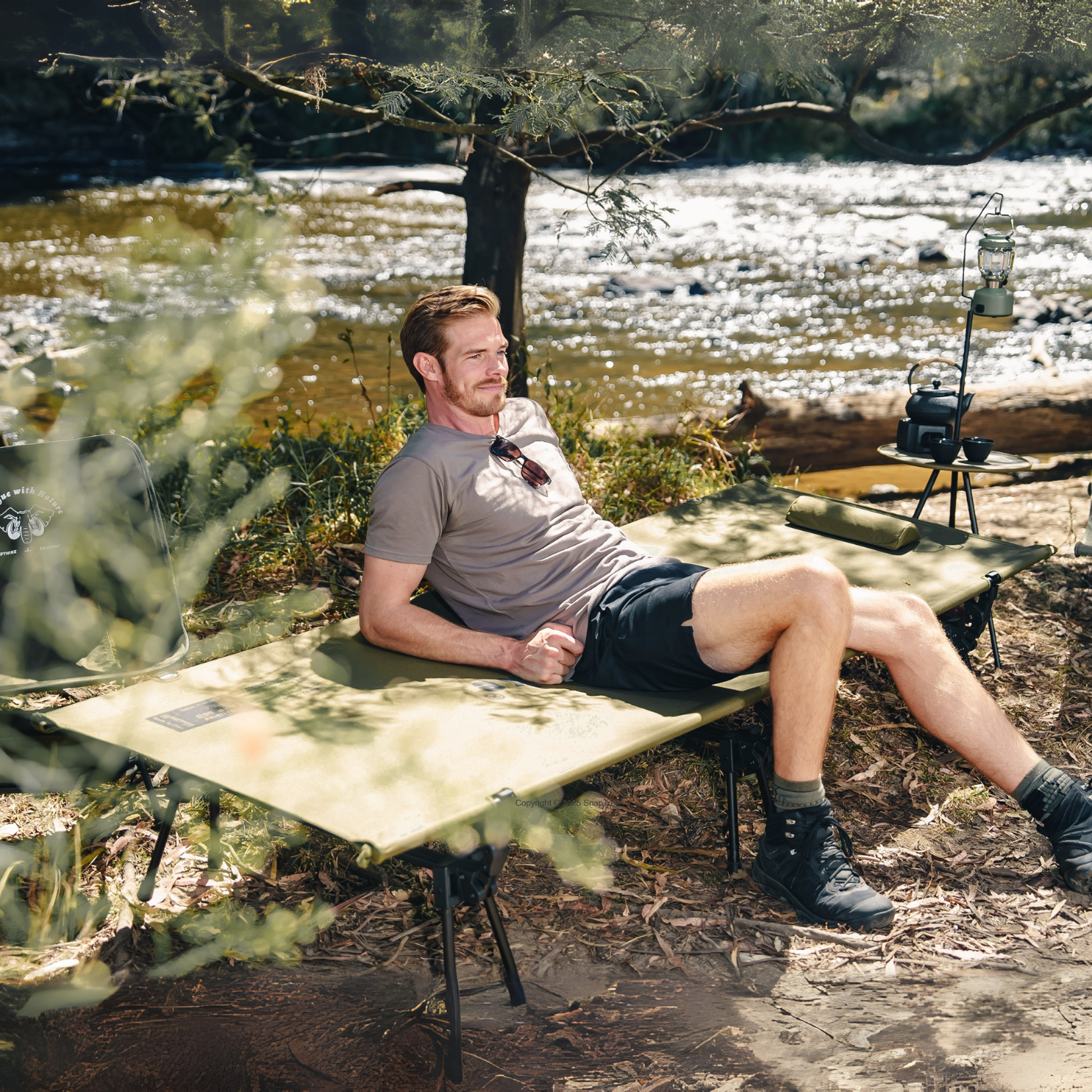 Solo Jumbo Camp Stretcher