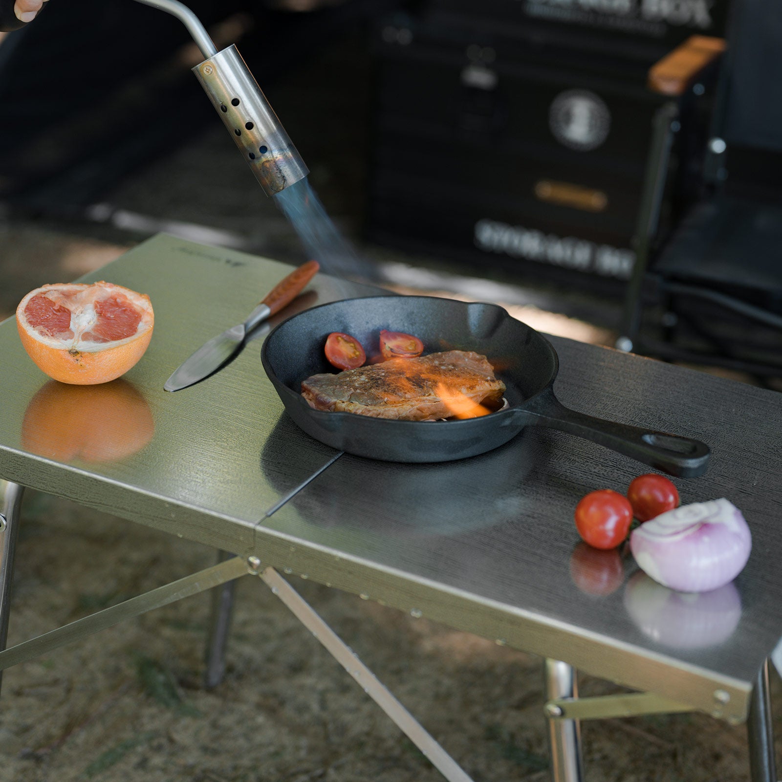 Portable SS Folding Camp Table