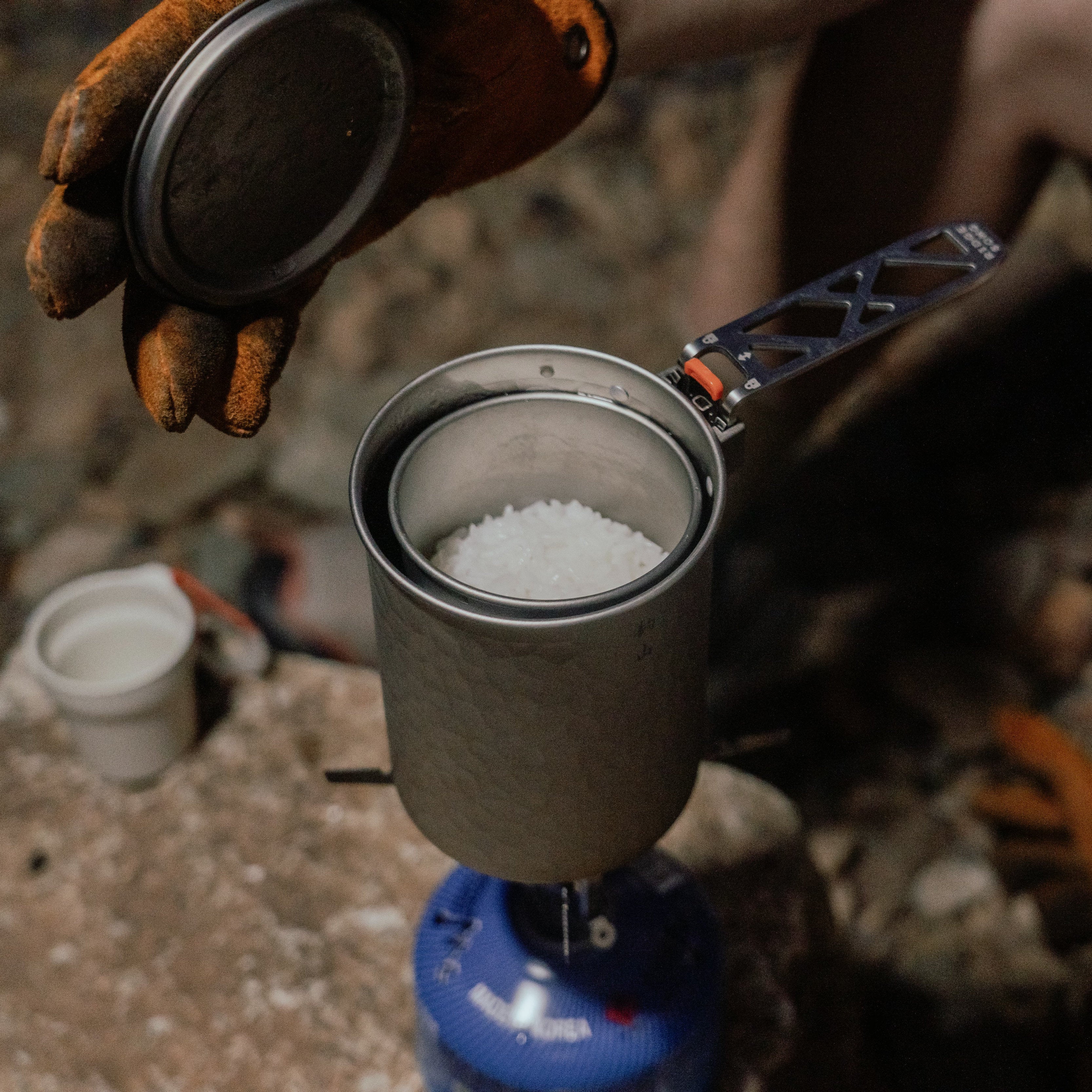 Pure Titanium Hammered Dual-Brew Pot