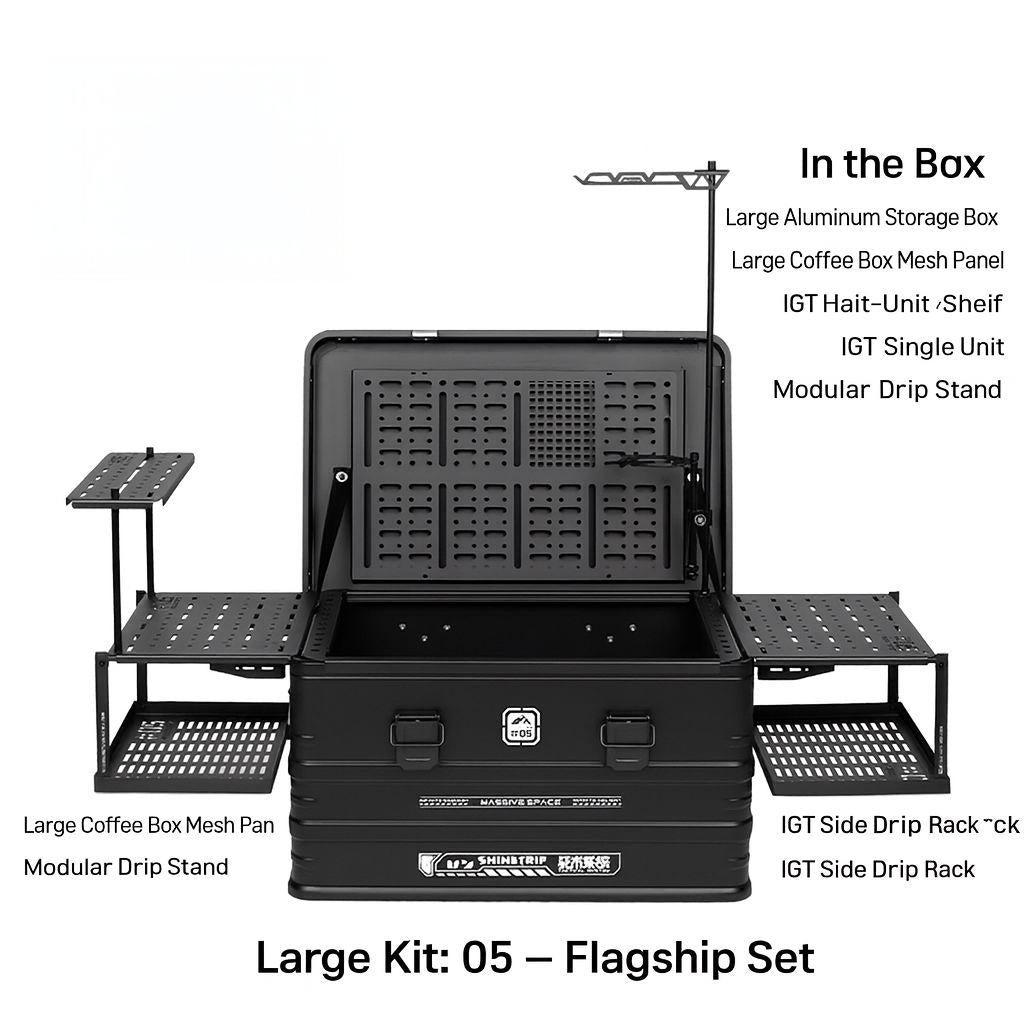 ShineTrip Tactical Aluminium Case-Flagship Set