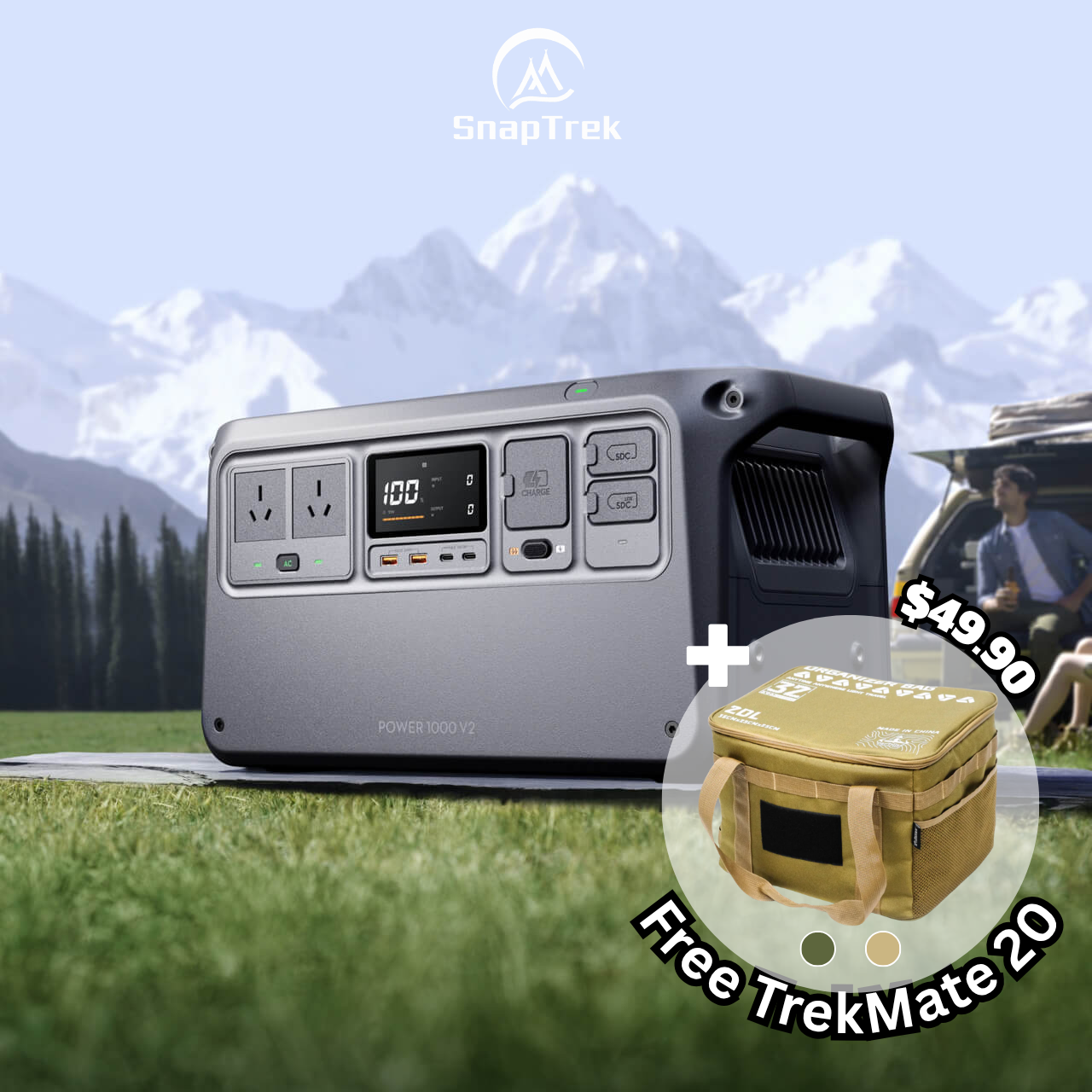 DJI Power 1000 V2 (with exclusive gift from SnapTrek)