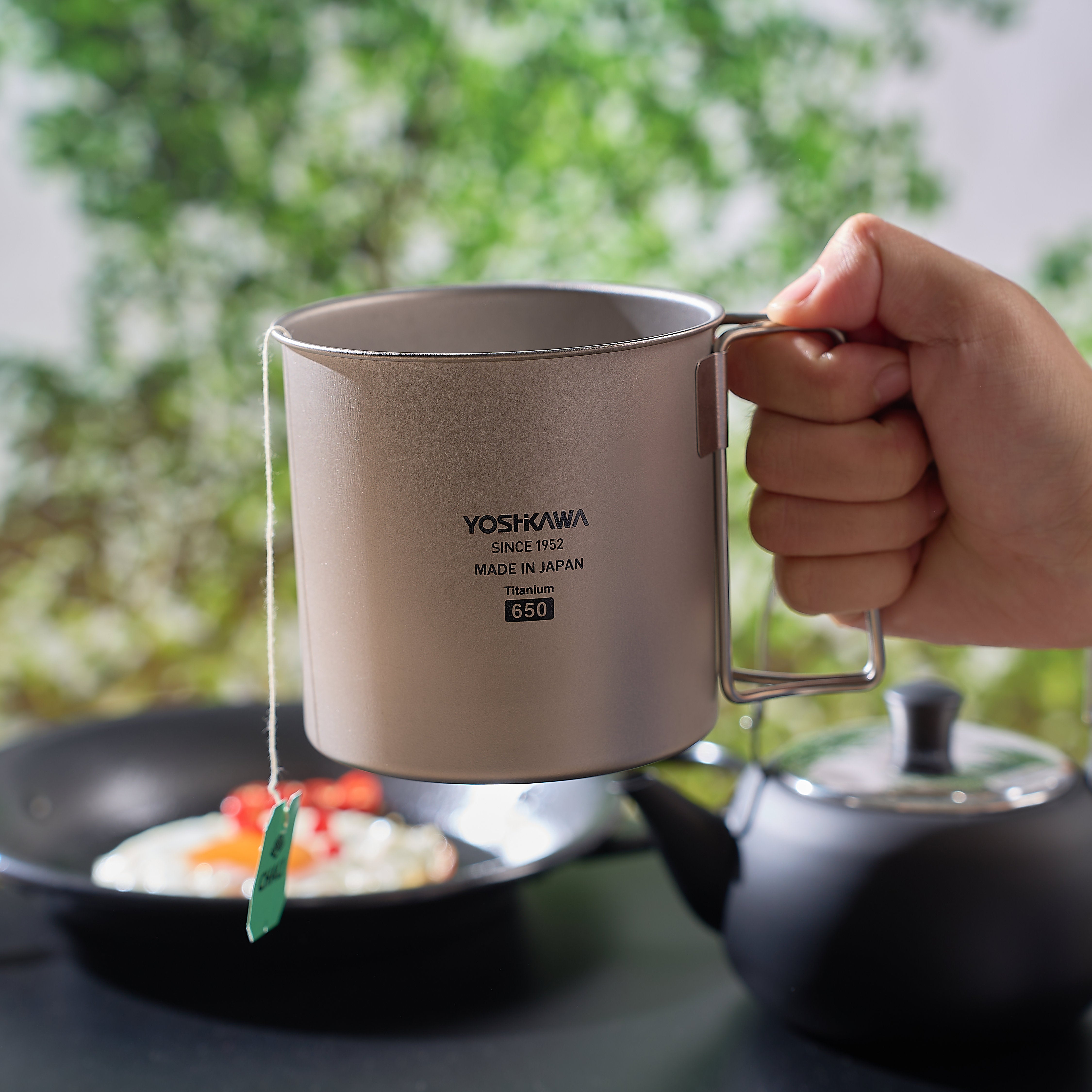 Yoshikawa 650ml Titanium Mug / Cup