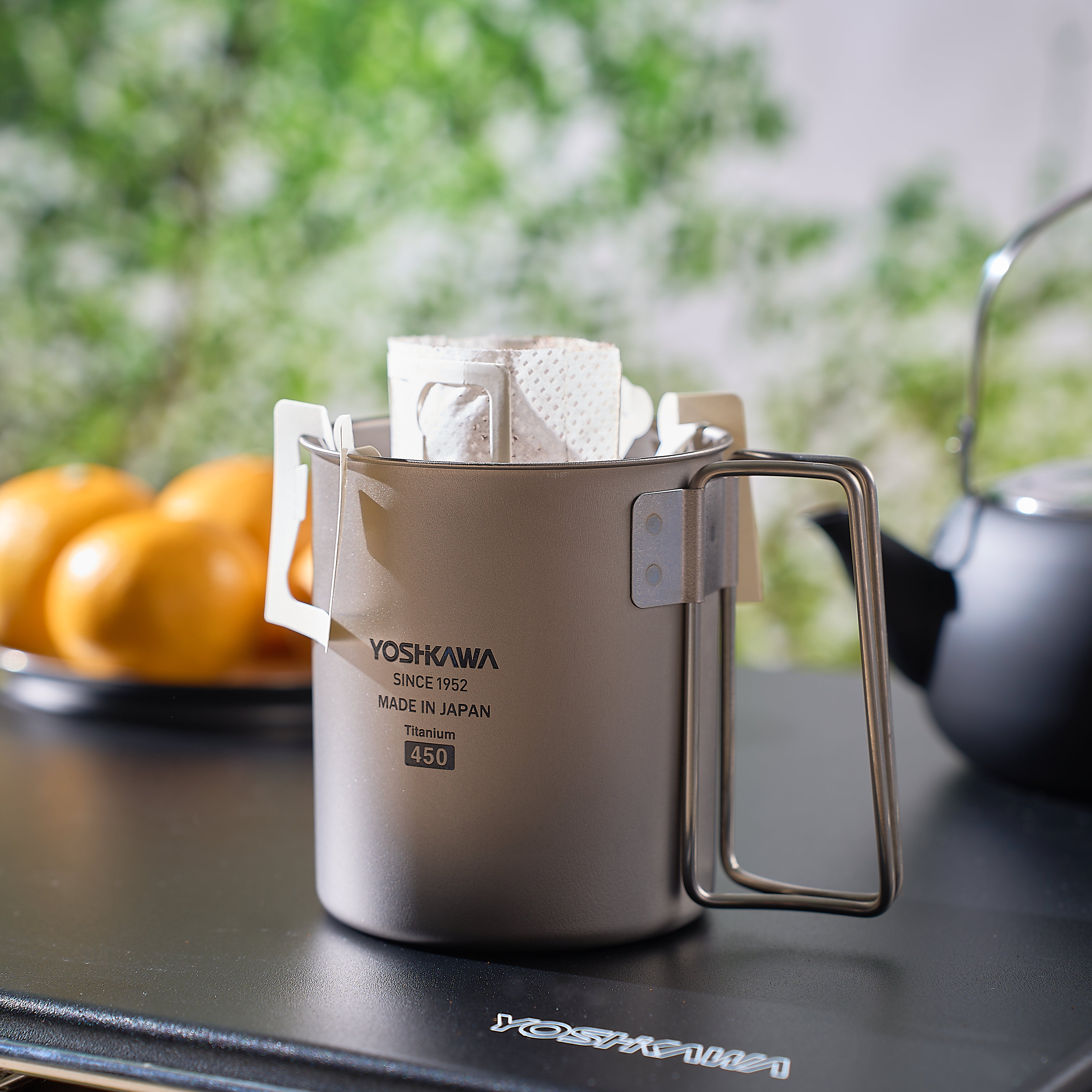 Yoshikawa 450ml Titanium Mug / Cup