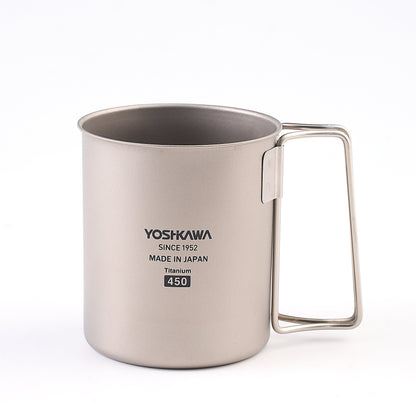 Yoshikawa 450ml Titanium Mug / Cup