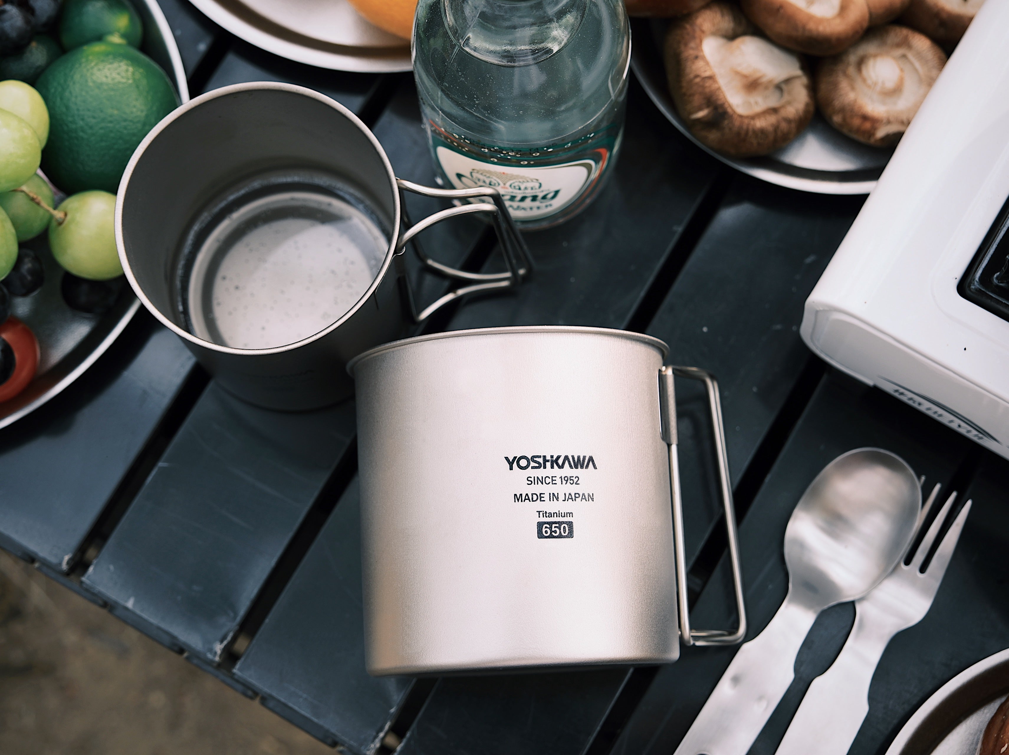 Yoshikawa 650ml Titanium Mug / Cup