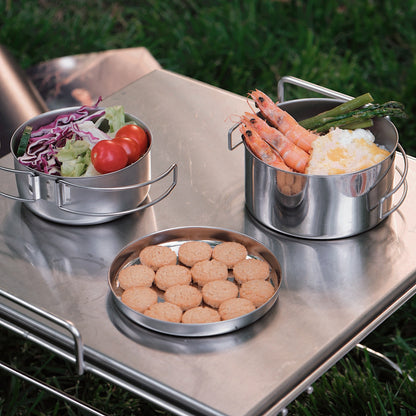 Yoshikawa Outdoor Stainless Steel Cookware Set