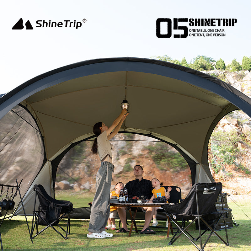 ShineTrip AeroDome Shelter - Large Dome Camping Shelter for Family