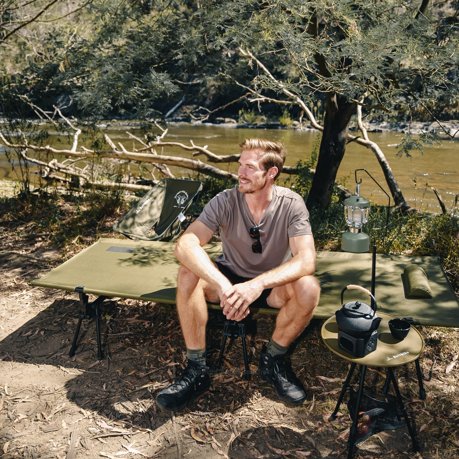 Solo Jumbo Camp Stretcher