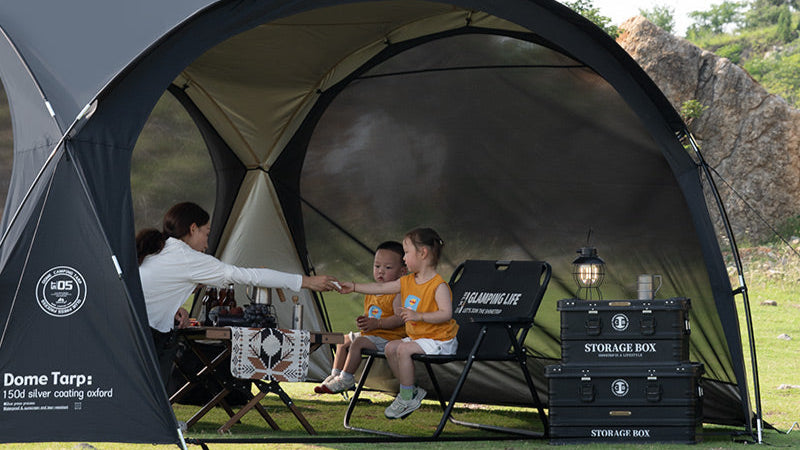 ShineTrip AeroDome Shelter - Large Dome Camping Shelter for Family