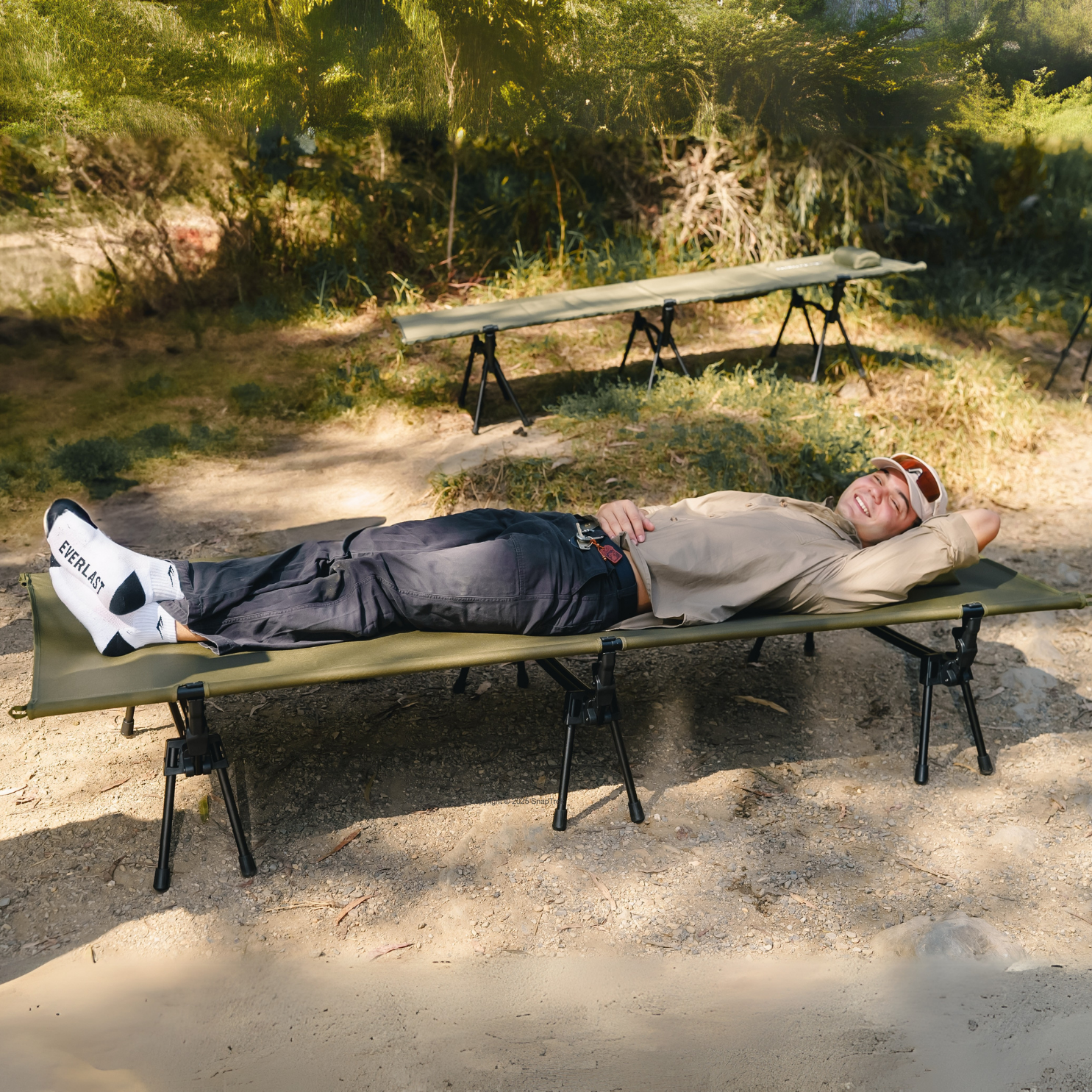 Solo Jumbo Camp Stretcher