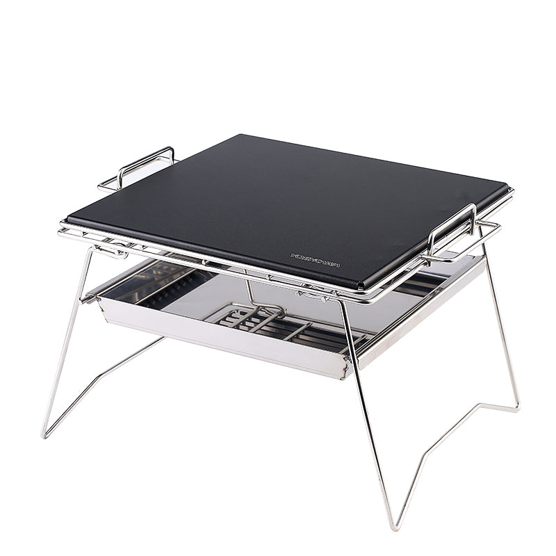 Yoshikawa Handmade Stainless Steel Modular Table Set