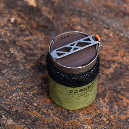 Pure Titanium Hammered Dual-Brew Pot