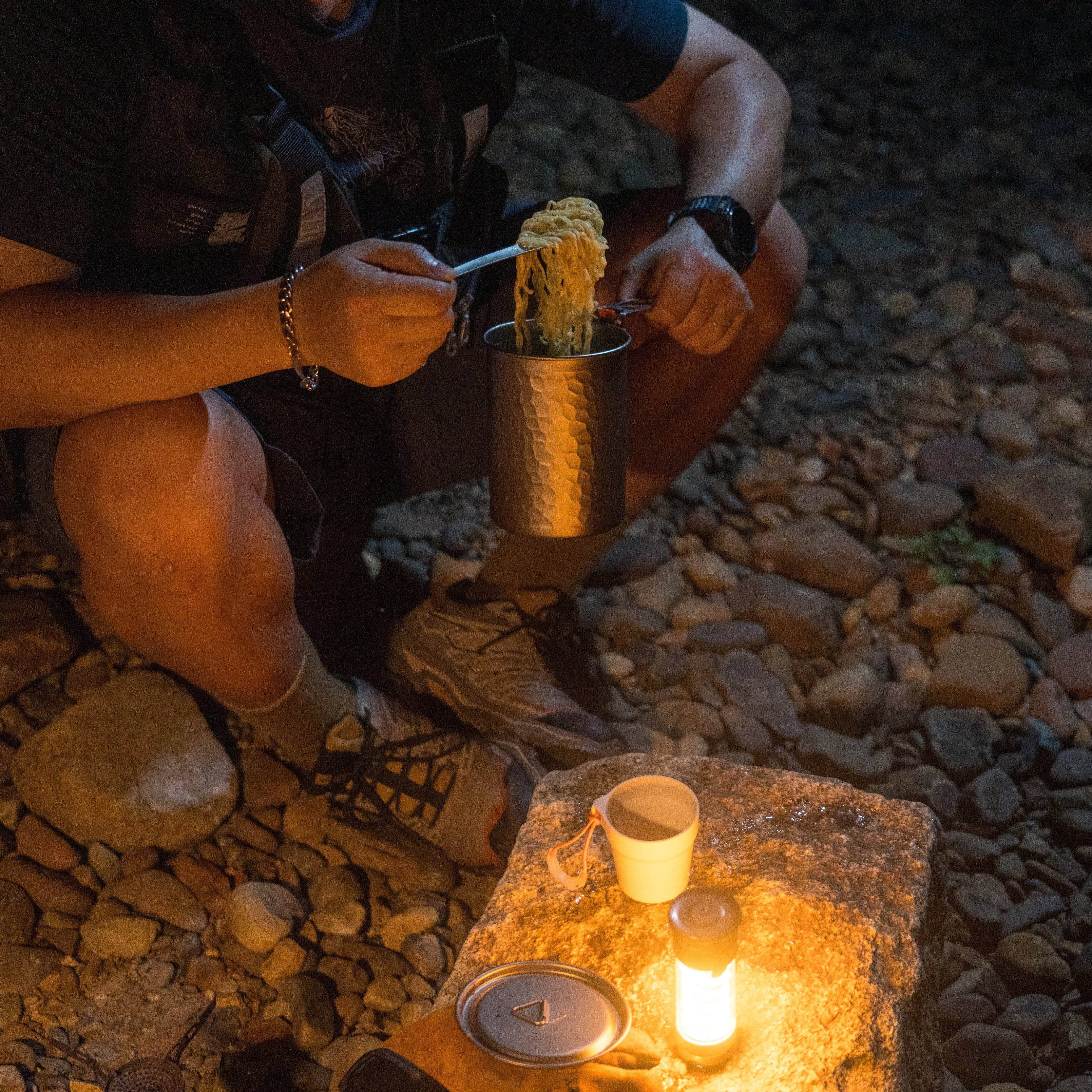 Pure Titanium Hammered Dual-Brew Pot