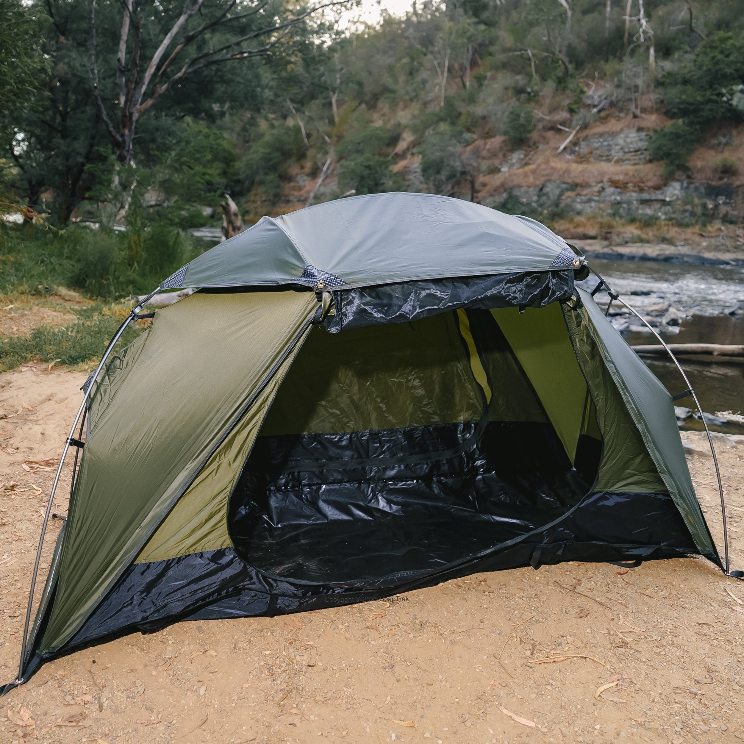Solo Forrest Tent – 210D Oxford Cloth, 7001 Poles, 2.1kg - Swag Tent
