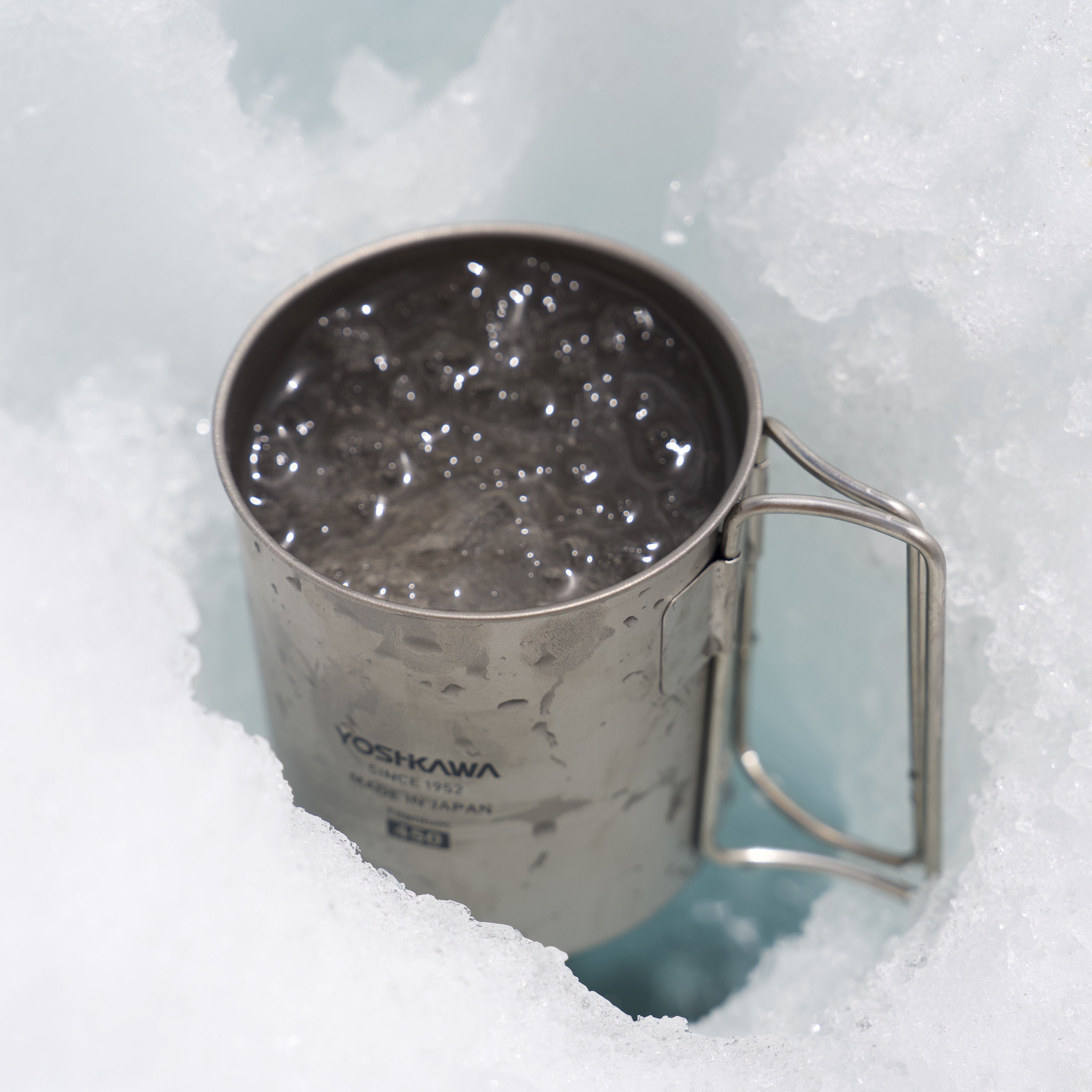 Yoshikawa 450ml Titanium Mug / Cup